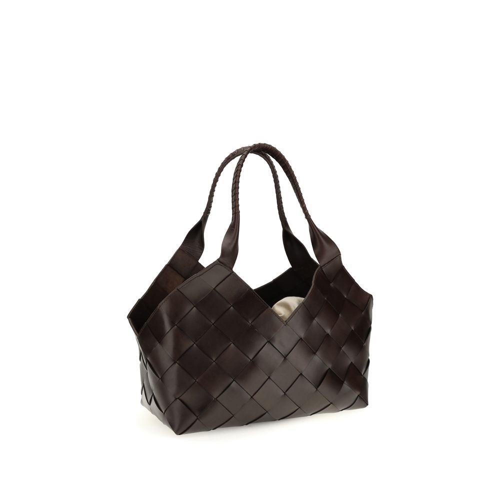 Dragon Diffusion Brown Calf Leather Bos Taurus Shoulder Bag