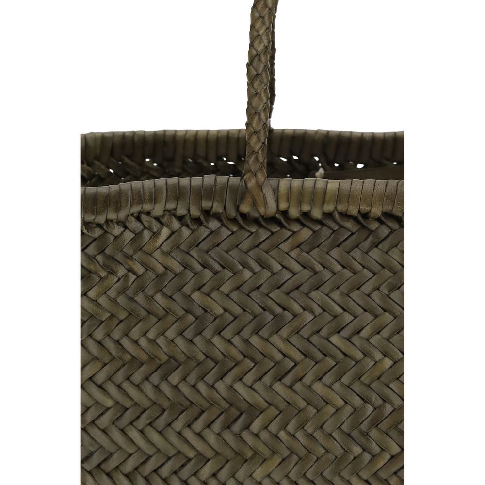Dragon Diffusion Bicolor Buffalo Leather Handbag