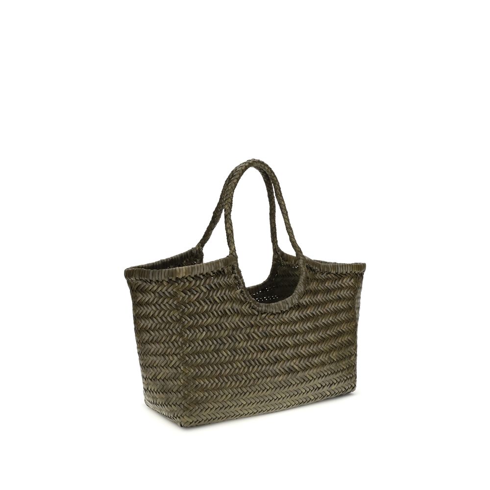 Dragon Diffusion Bicolor Buffalo Leather Shoulder Bag