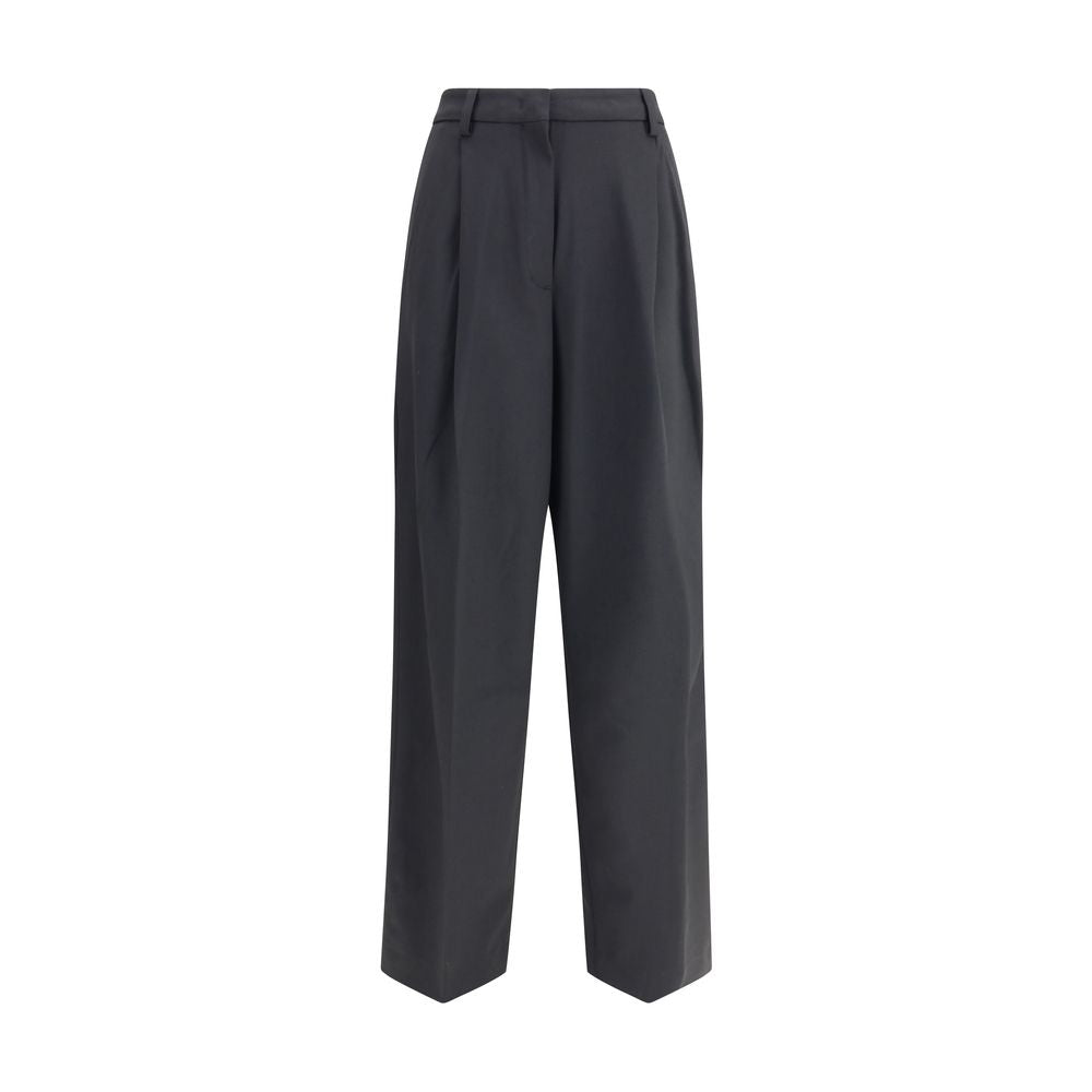The Latest Black Polyester Casual Pants