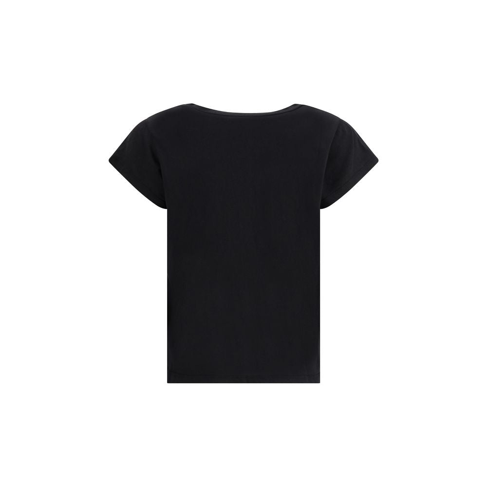James Perse Black Cotton T-Shirt