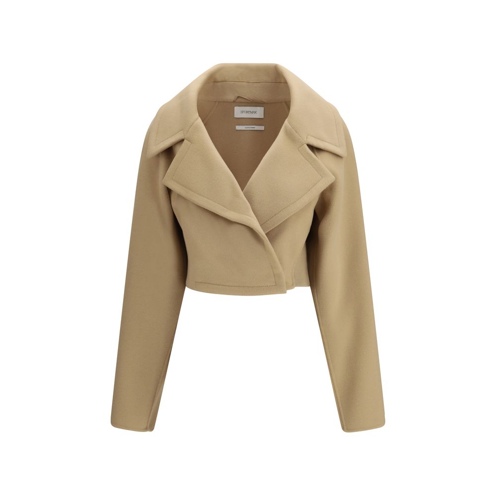 Max Mara Beige Fleece Wool Clothing