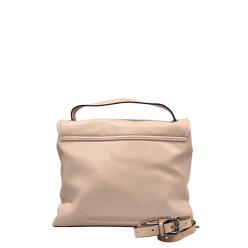 Twinset Pink PU Women Handbag