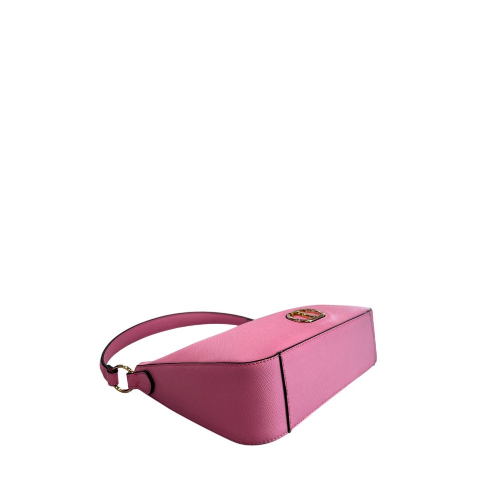 Twinset Pink PU Women Shoulder Bag