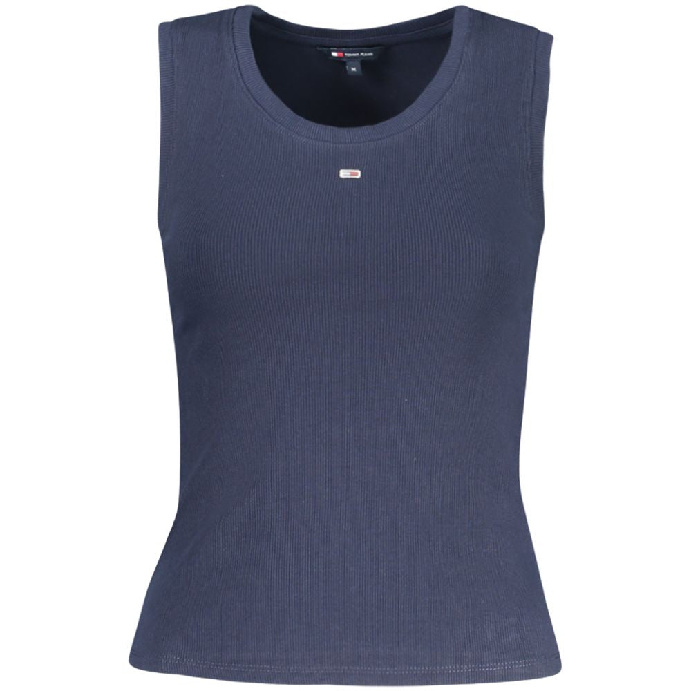 Tommy Hilfiger Blue Cotton Women's Tank Top
