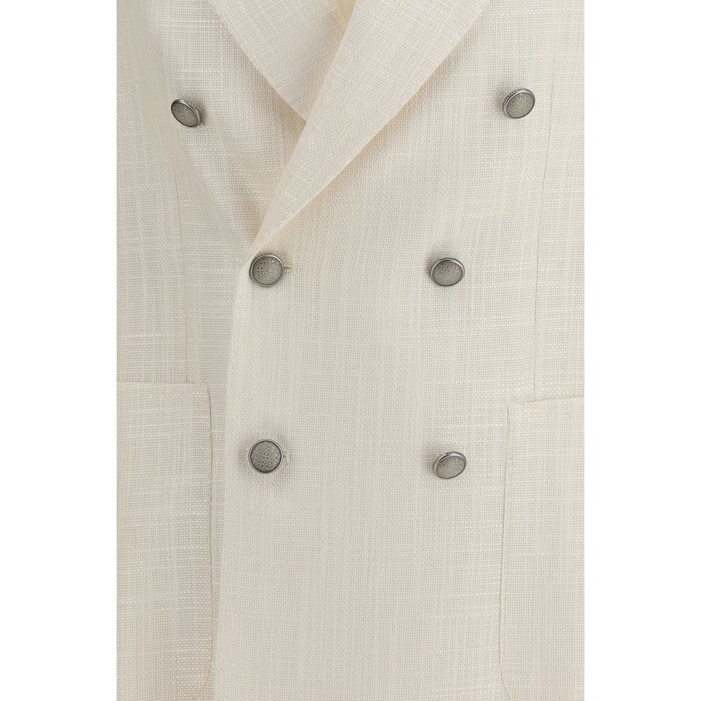 Tagliatore Beige Viscose Blazer