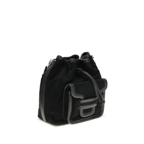 Pierre Hardy Black Calf Leather Bos Taurus Backet Bag