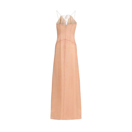 Kristina Ti Multicolor Silk Casual Dress