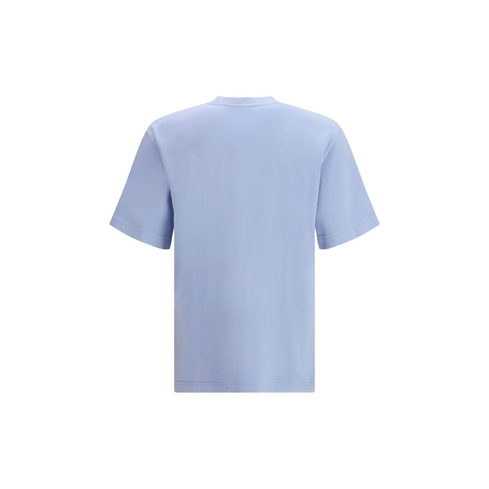 Jacquemus Blue Cotton T-Shirt