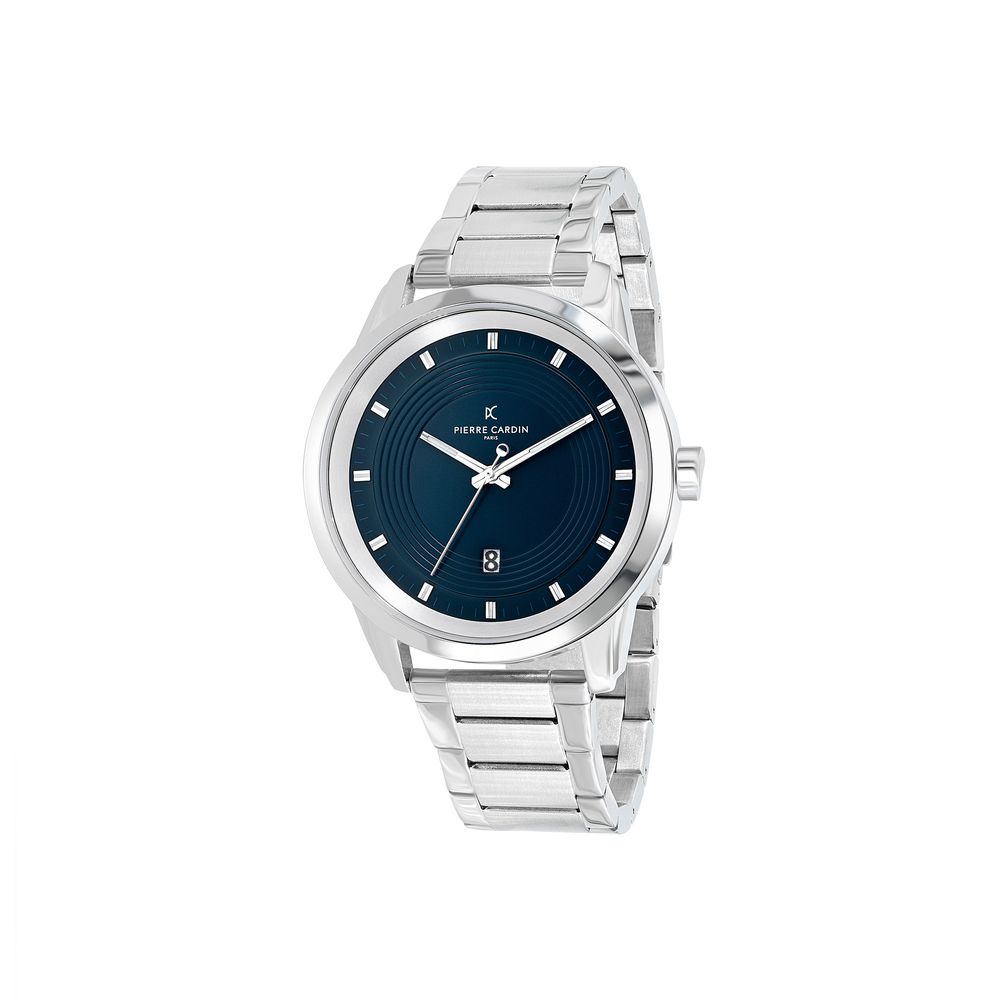 Pierre Cardin Gray Stainless Steel Dress Watch