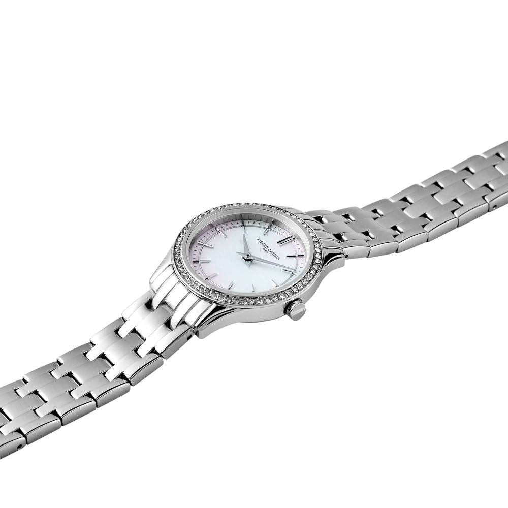 Pierre Cardin Gray Stainless Steel Dress Watch