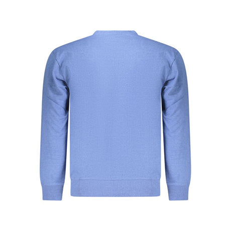 Superga Azzurro Cotton Men Sweatshirt