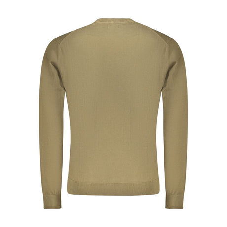 Napapijri Verde Cotton Men's Long-Sleeve Shirt