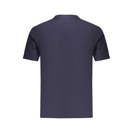 Napapijri Blue Cotton Men T-Shirt