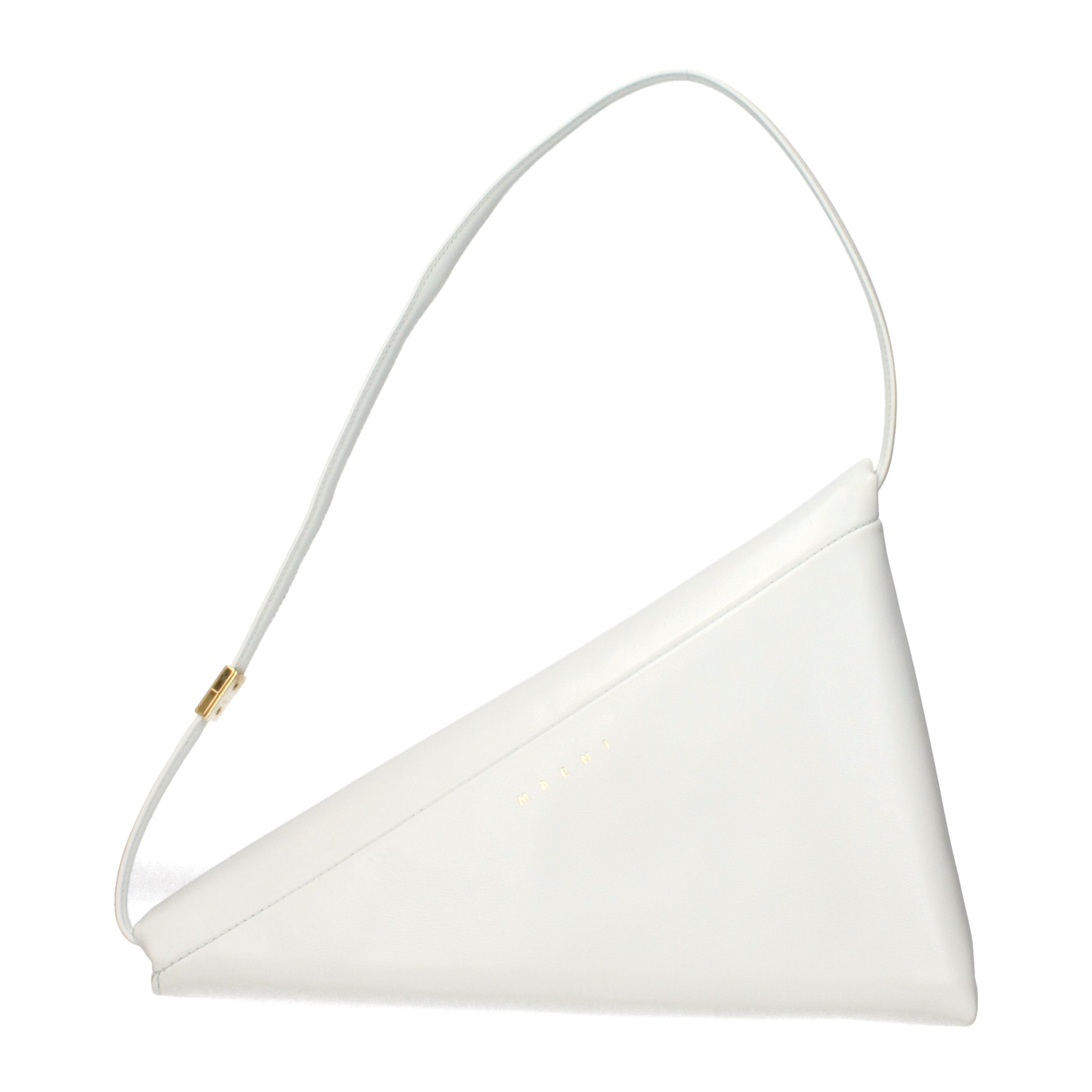 Marni White Leather Shoulder Bag