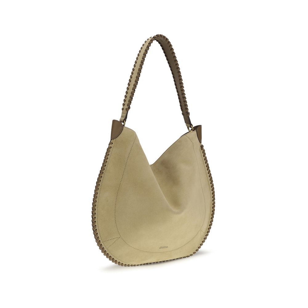 Isabel Marant Beige Calf Leather Bos Taurus Shoulder Bag