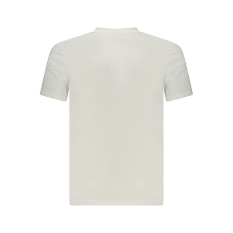 Guess Jeans White Cotton Men T-Shirt