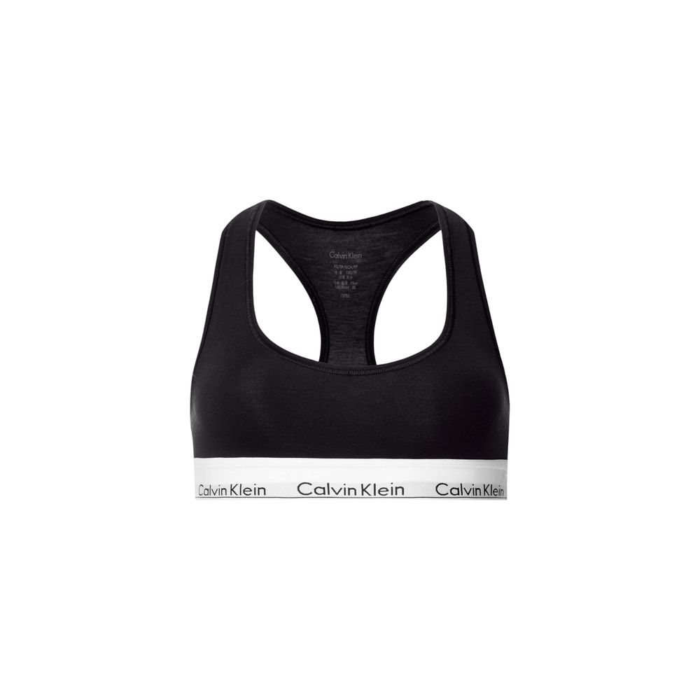 Calvin Klein Underwear Black Cotton Bra