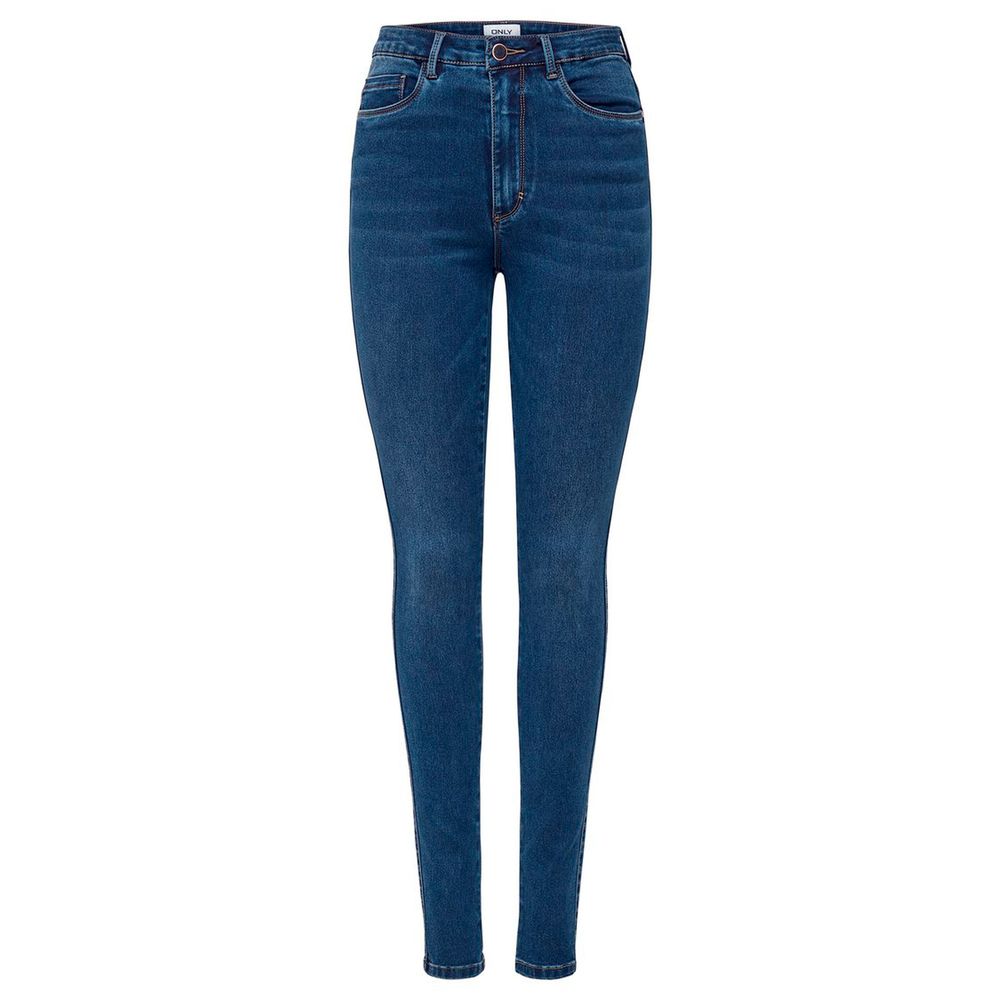 Only Blue Cotton Skinny Jeans