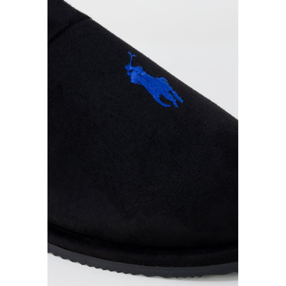 Ralph Lauren Black Polyester Slippers