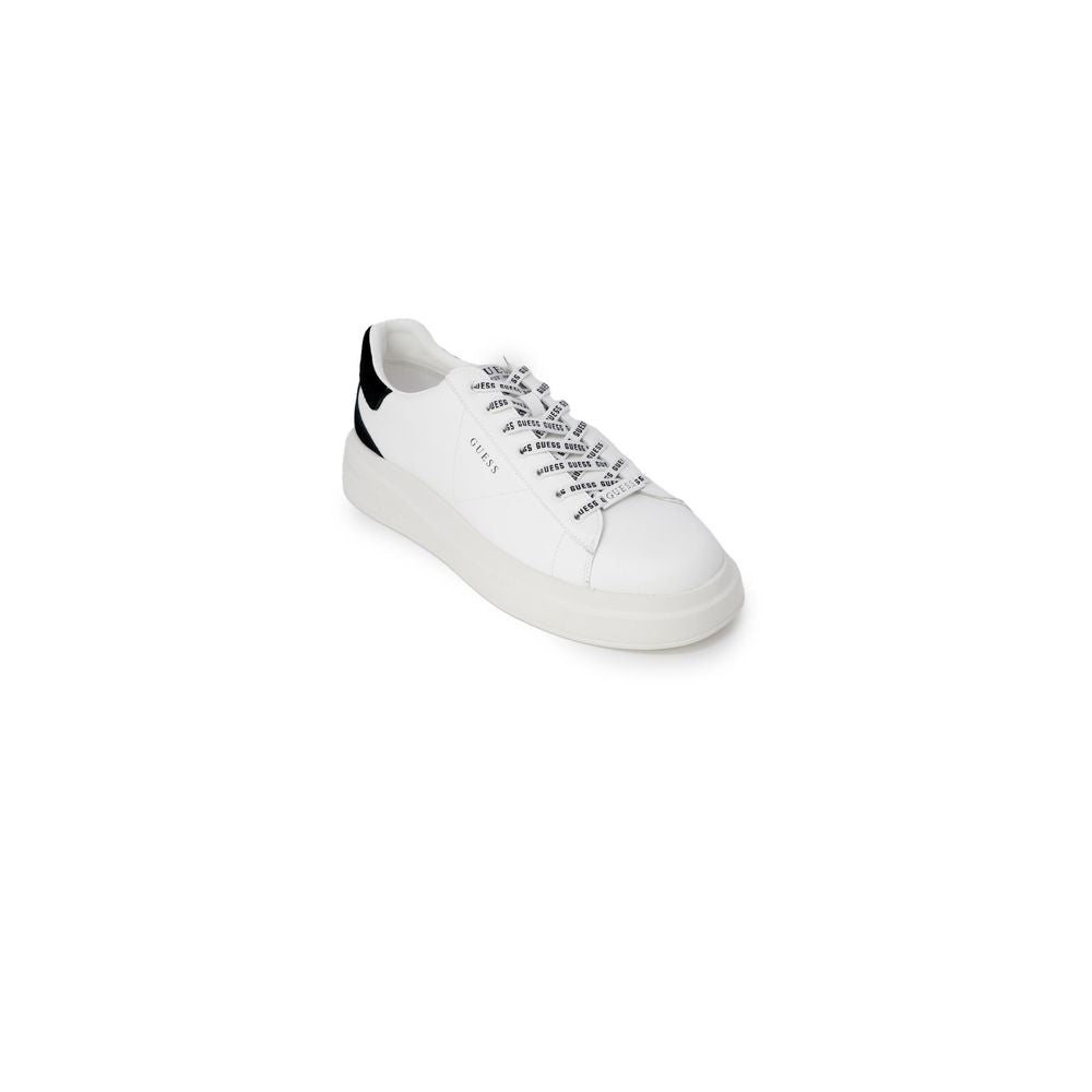 Guess Black And White Polyethylene Low Top Sneakers