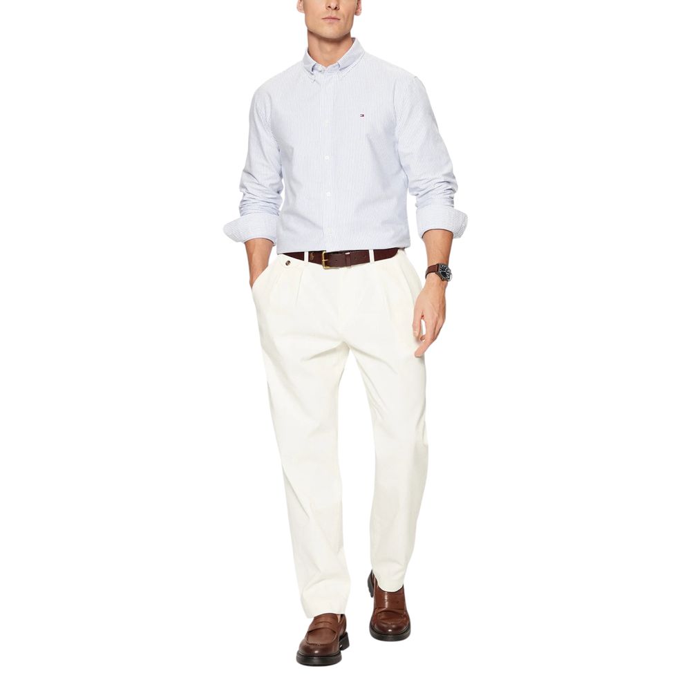 Tommy Hilfiger Blue Organic Cotton Shirt