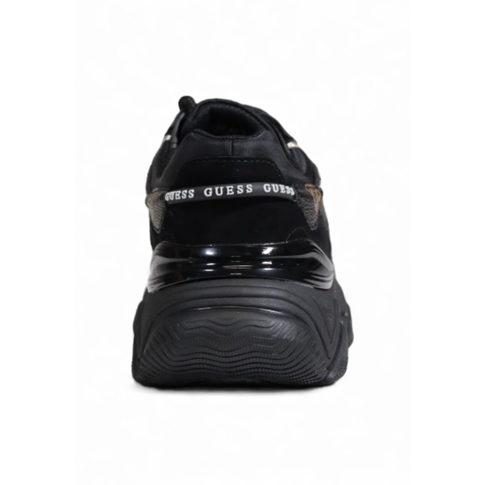 Guess Black Polyethylene Chunky Sneakers