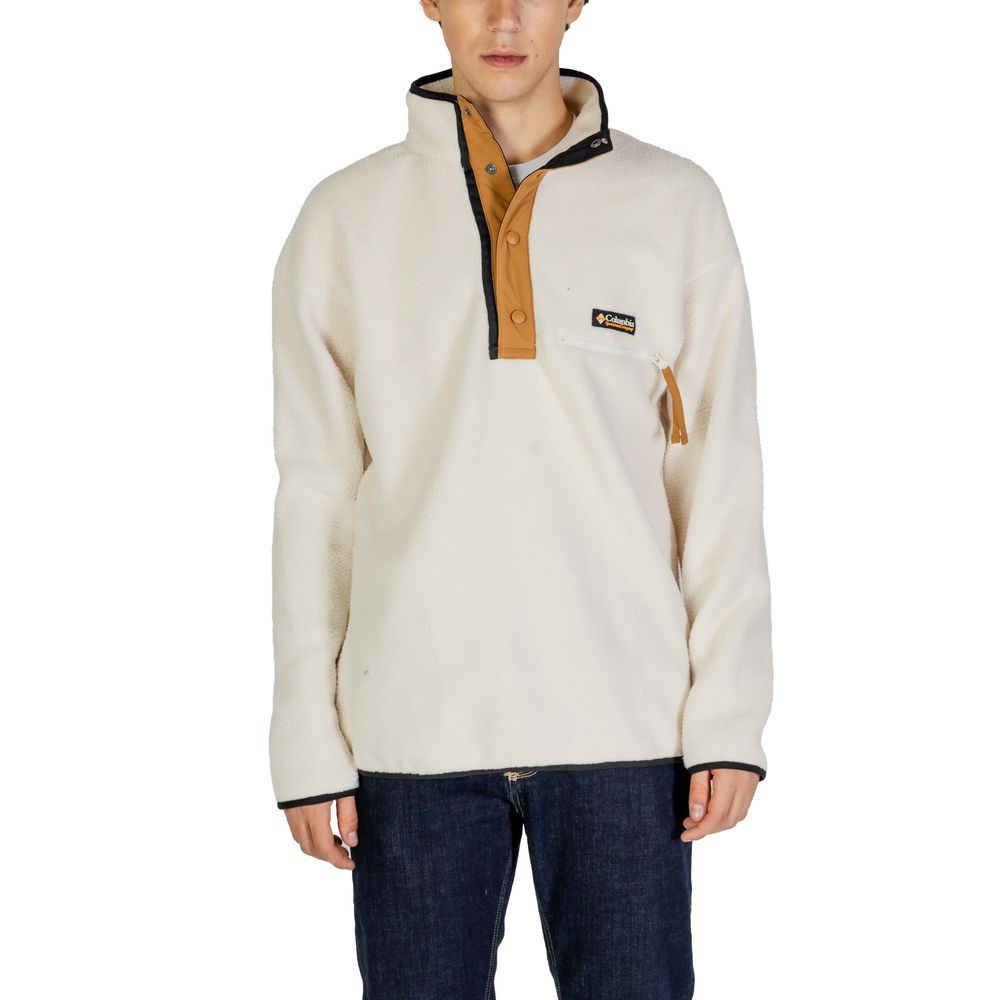 Columbia Cream Polyester Sweatshirt