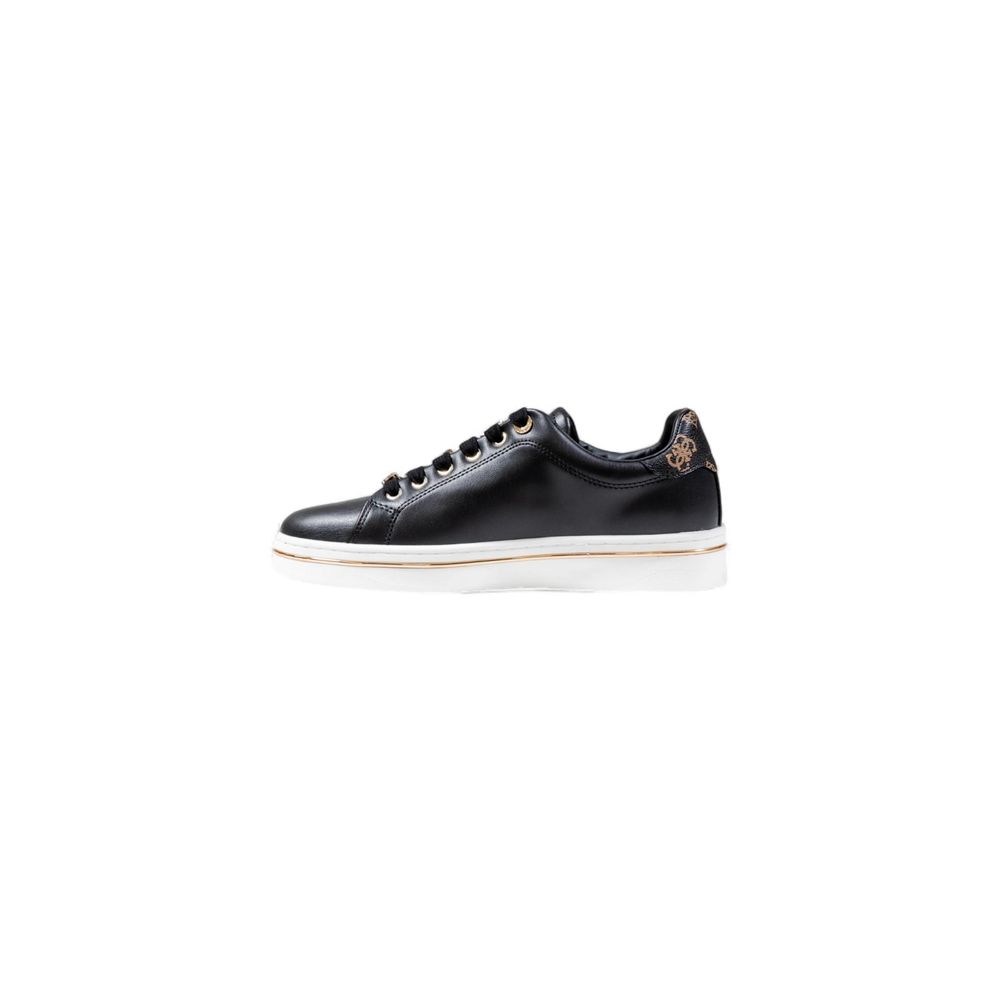 Guess Black Polyethylene Low Top Sneakers