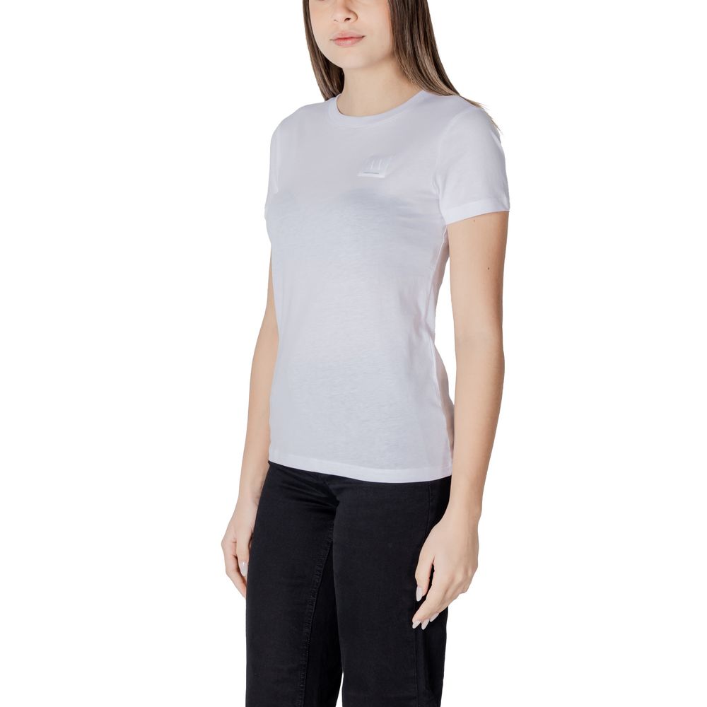 Armani Exchange White Cotton T-Shirt