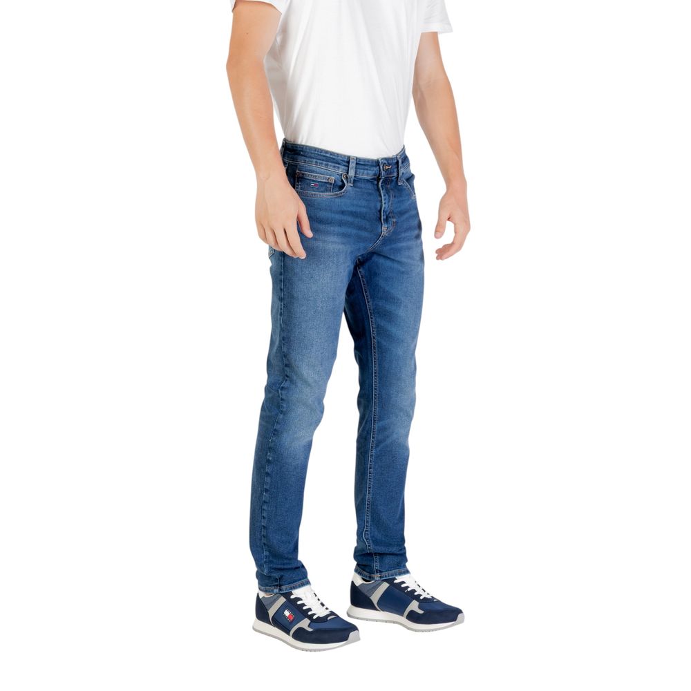 Tommy Hilfiger Jeans Blue Recycled Cotton Skinny Jeans