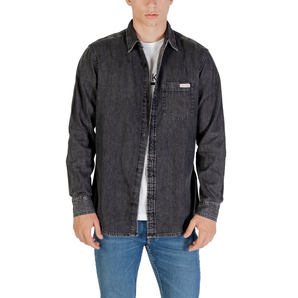 Calvin Klein Jeans Black Denim Shirt