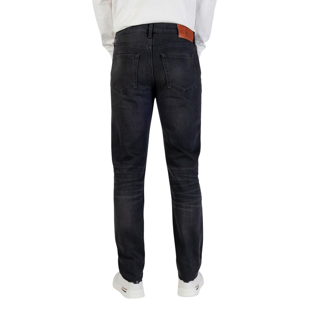 Calvin Klein Jeans Blue Cotton Skinny Jeans