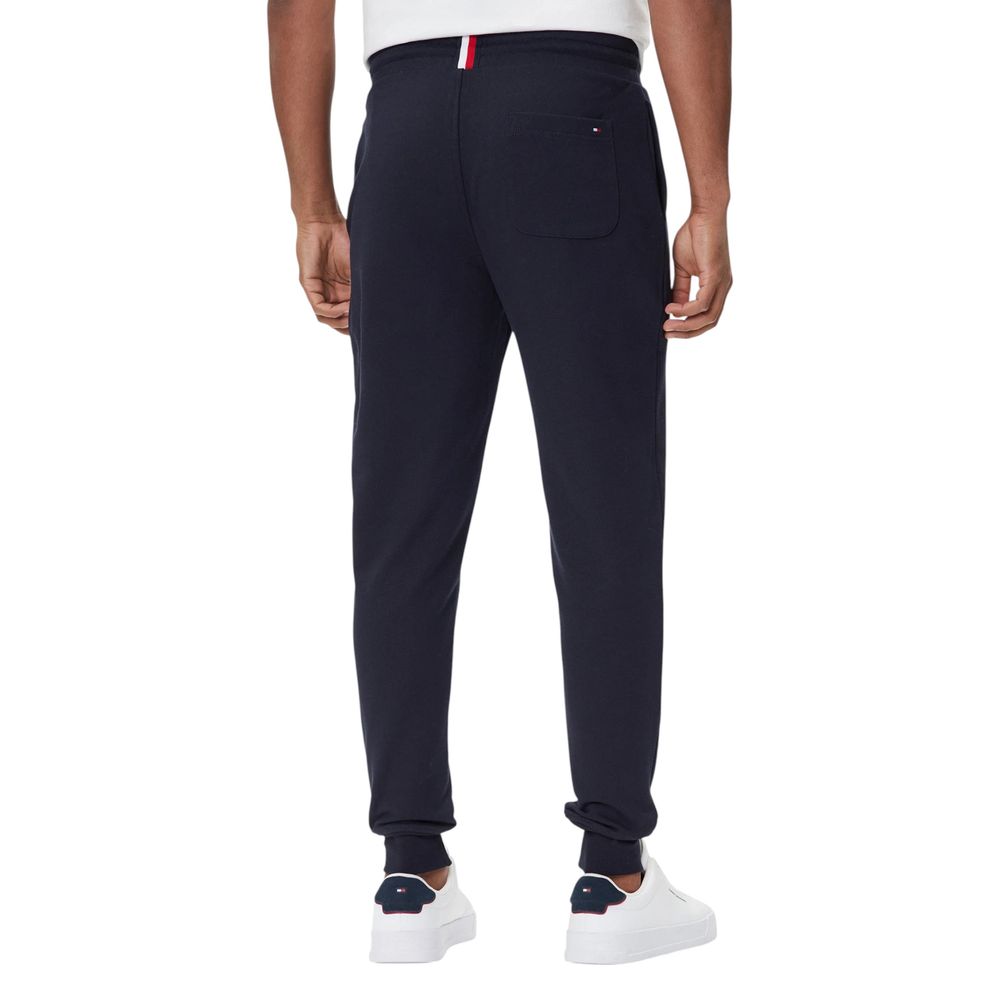 Tommy Hilfiger Blue Organic Cotton Joggers (Workout Pants)