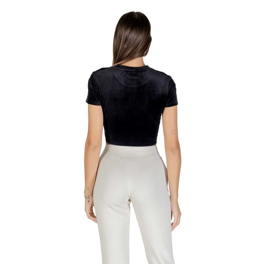 Guess Active Black Polyester T-Shirt