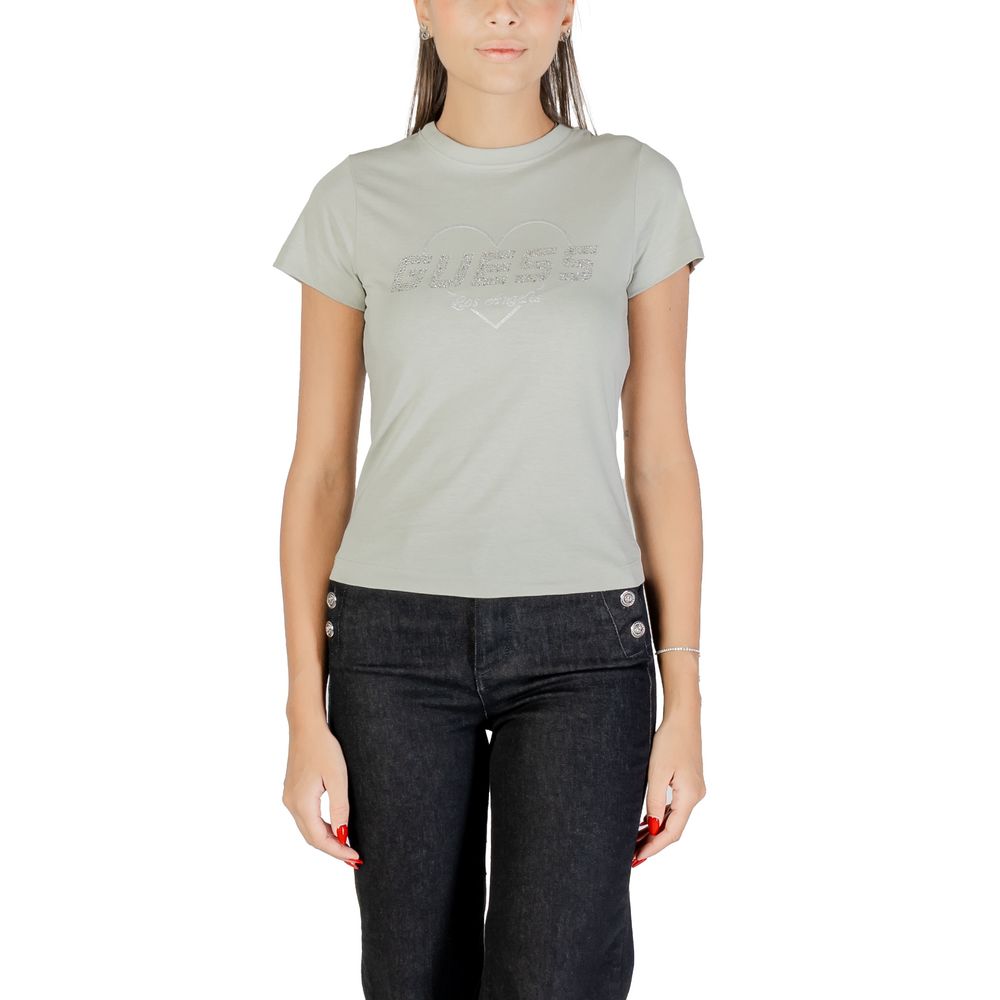 Guess Active Green Cotton T-Shirt