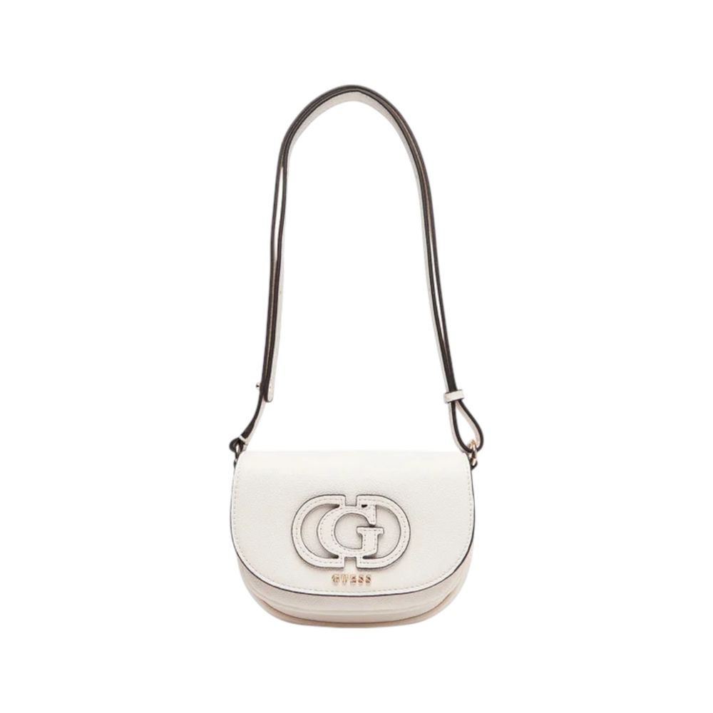 Guess White Polyethylene Handbag