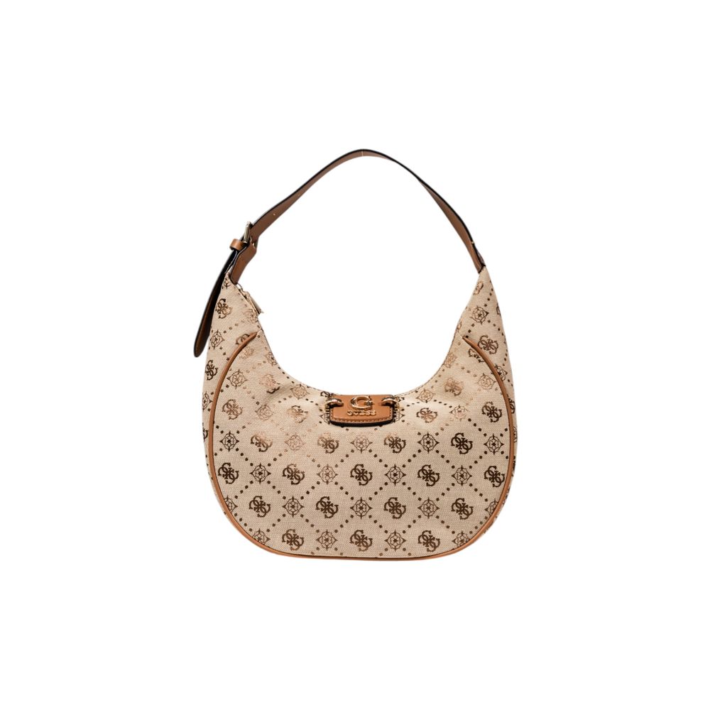 Guess Beige Polyester Handbag