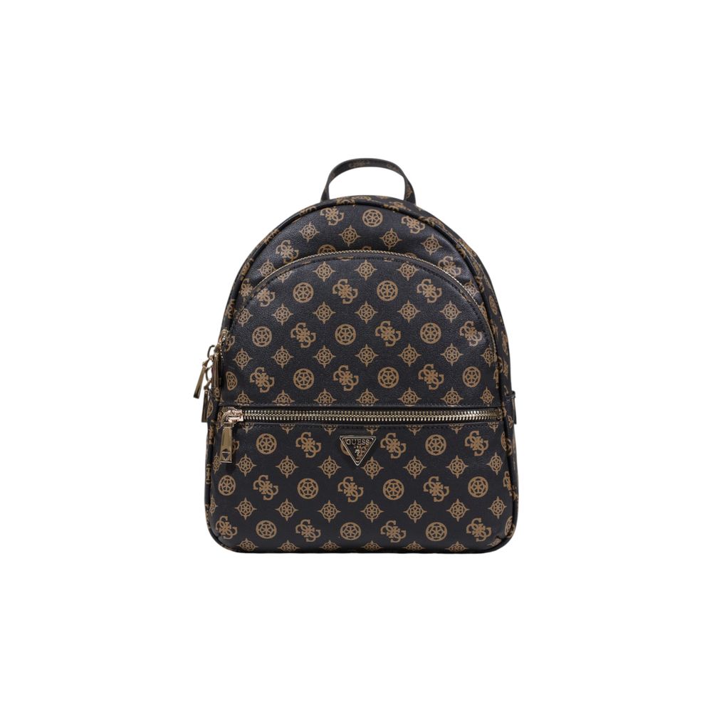 Guess Brown Polyethylene Backpack