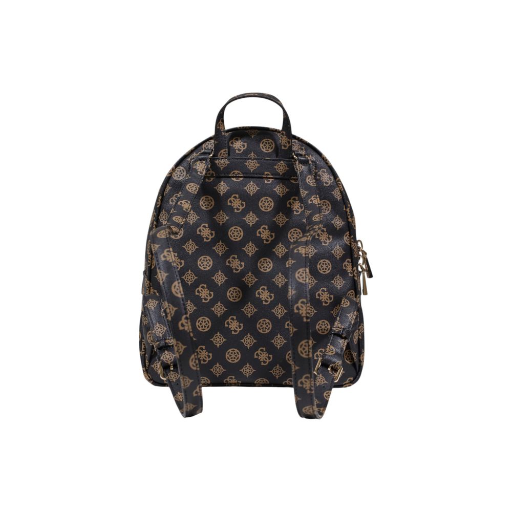 Guess Brown Polyethylene Backpack