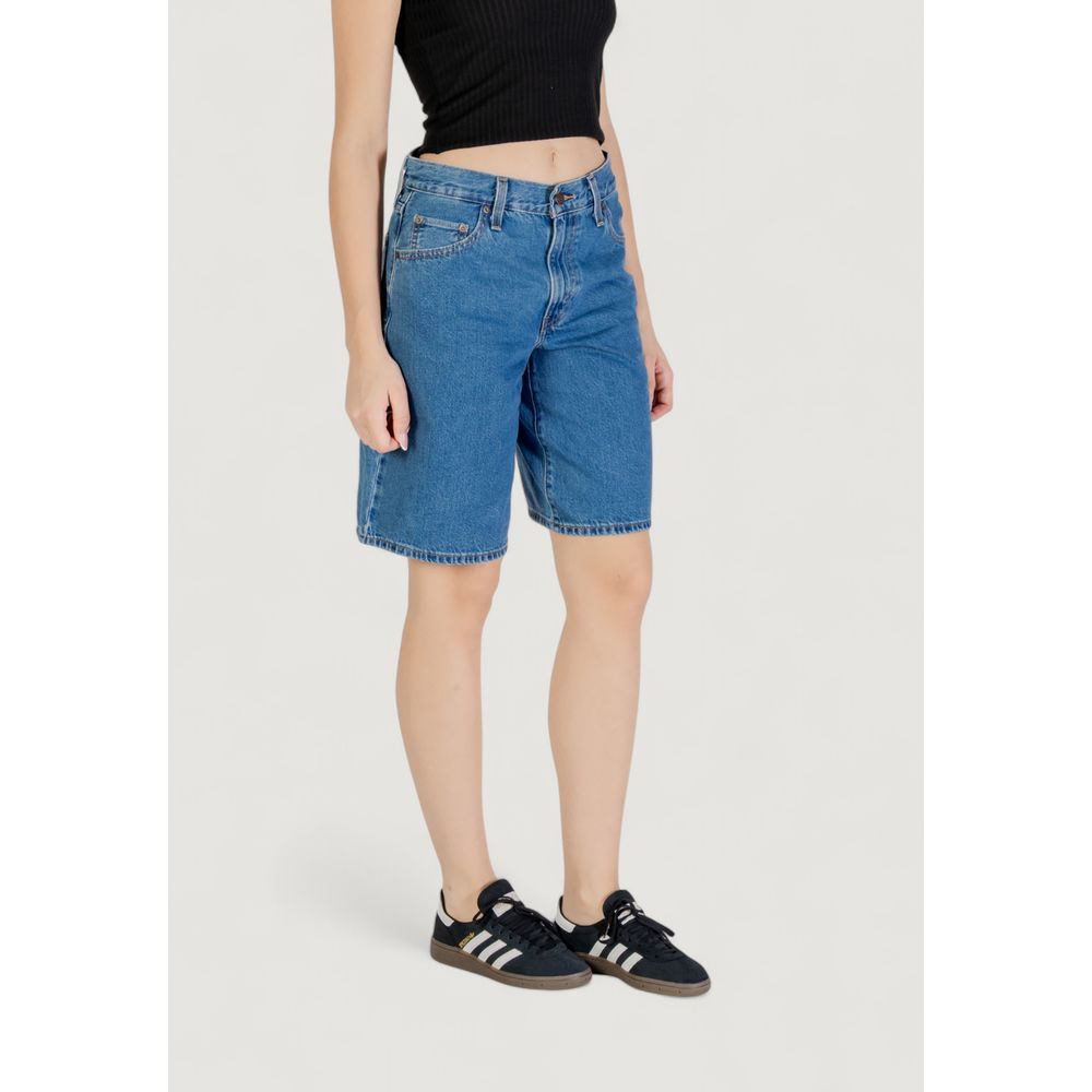 Levi's Blue Cotton Shorts