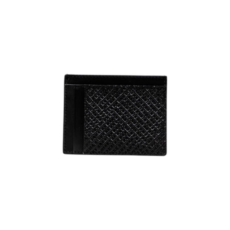 Armani Exchange Black Leather Cardholder