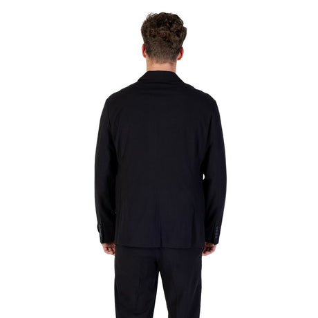 Armani Exchange Black Lyocell Blazer