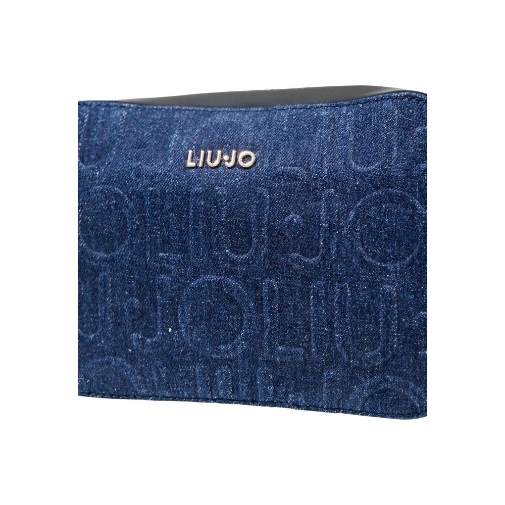 Liu Jo Blue Cotton Handbag