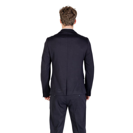Antony Morato Blue Viscose Blazer