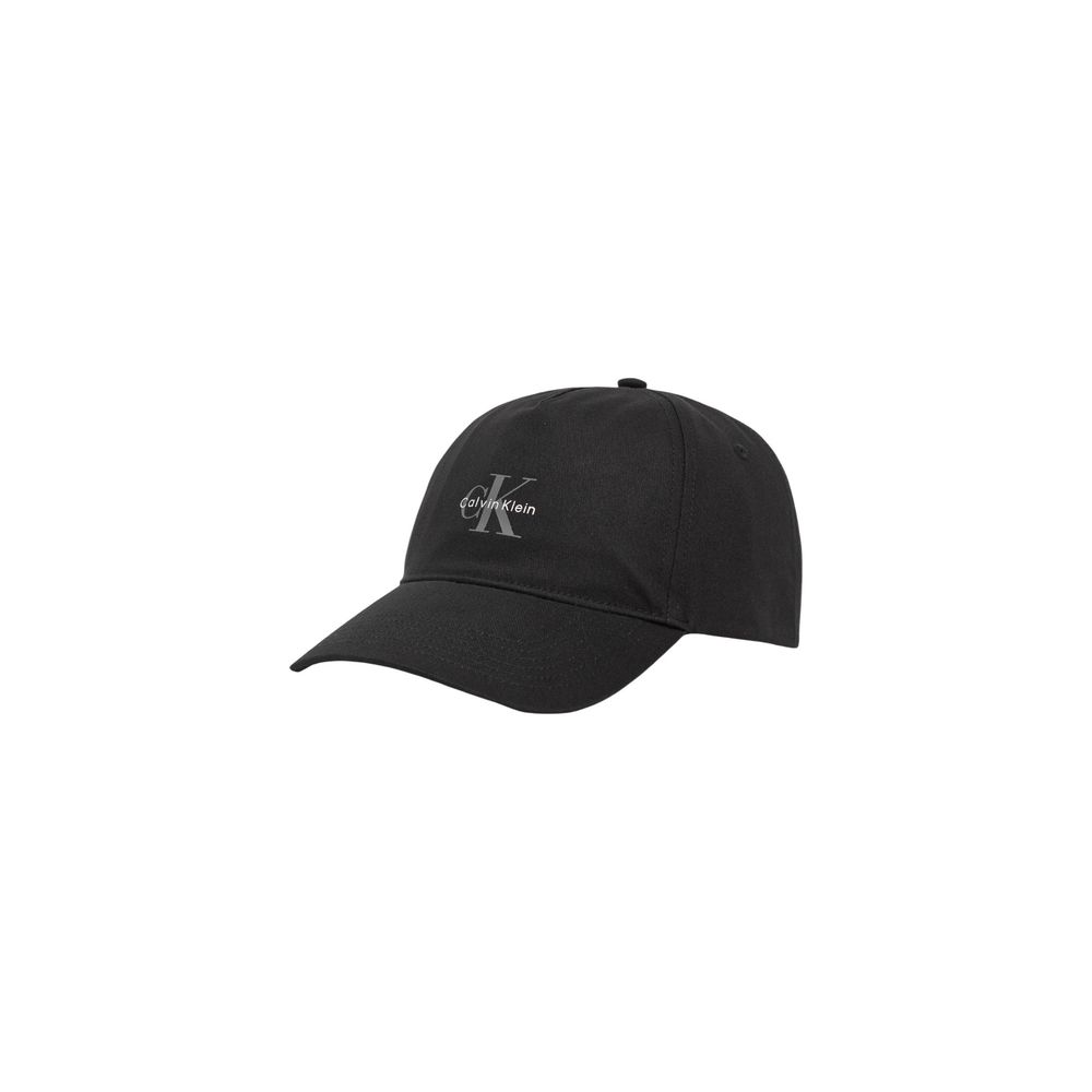 Calvin Klein Black Cotton Cap (Baseball Hat)
