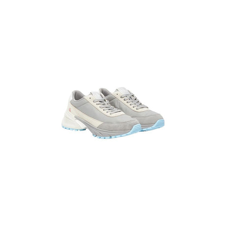 Calvin Klein Jeans Gray Suede Leather Athletic Sneakers