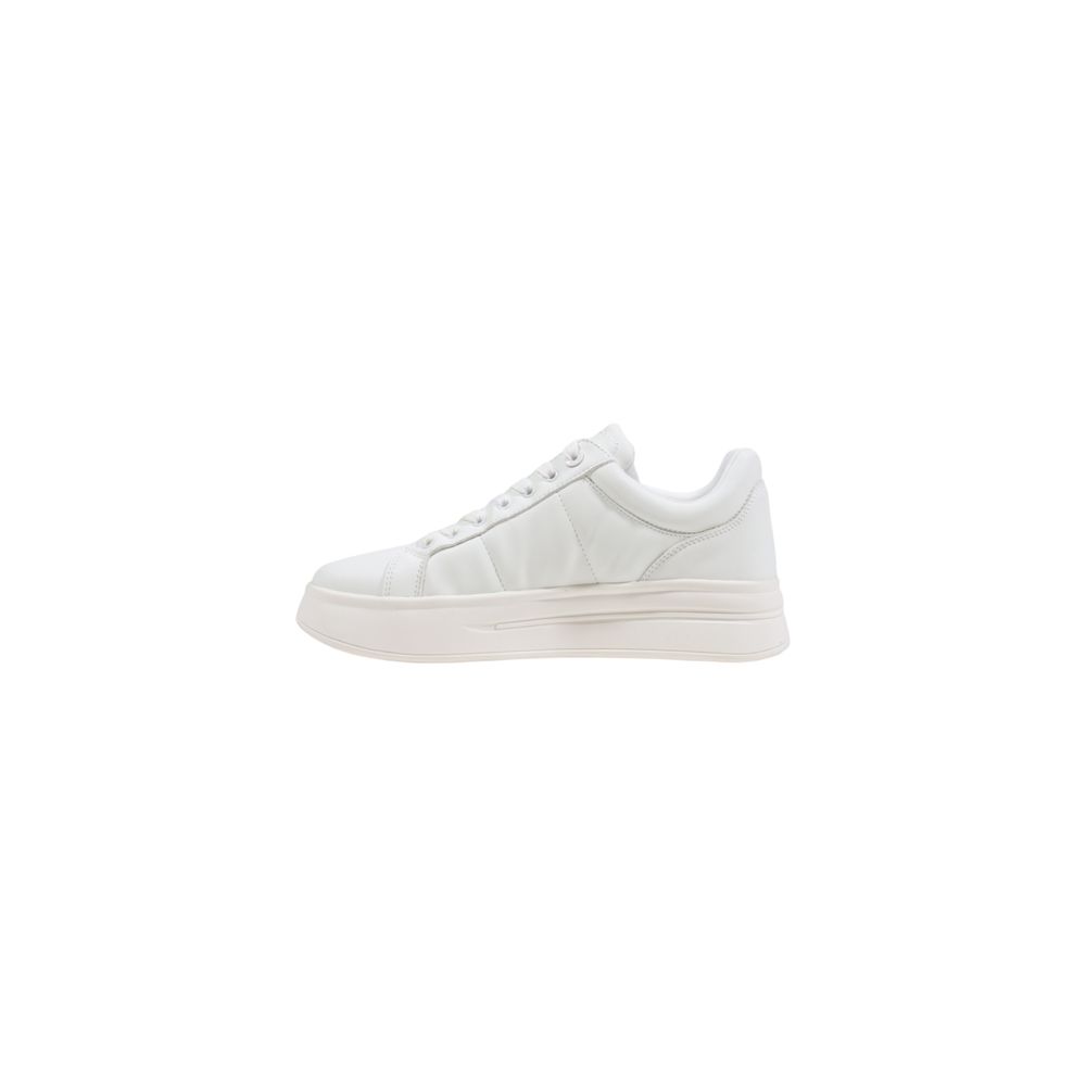Guess White Polyethylene Platform Sneakers