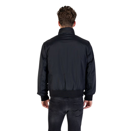 Armani Exchange Black Polyamide Bomber