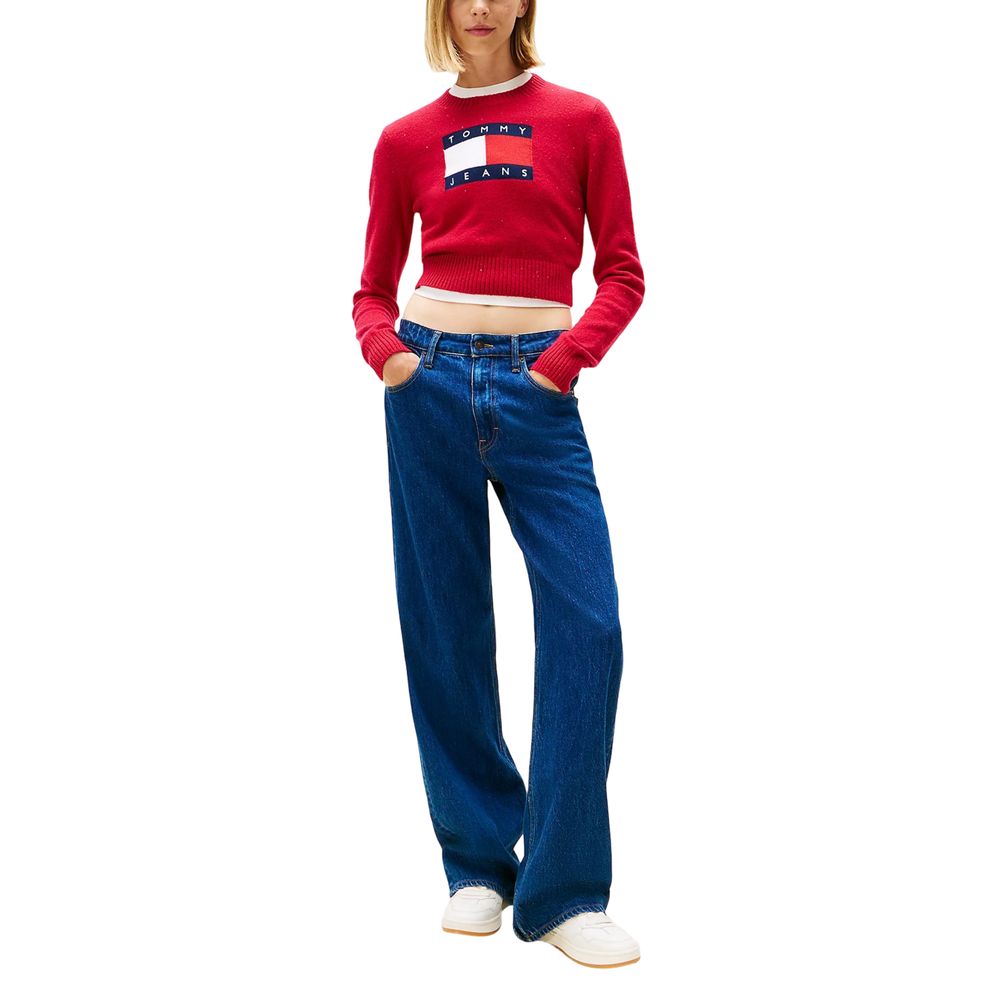 Tommy Hilfiger Jeans Multicolor Organic Cotton Sweatshirt